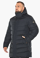 Куртка чоловіча зимова довга Braggart "Aggressive" темно-сіра, температурний режим до -30 °C