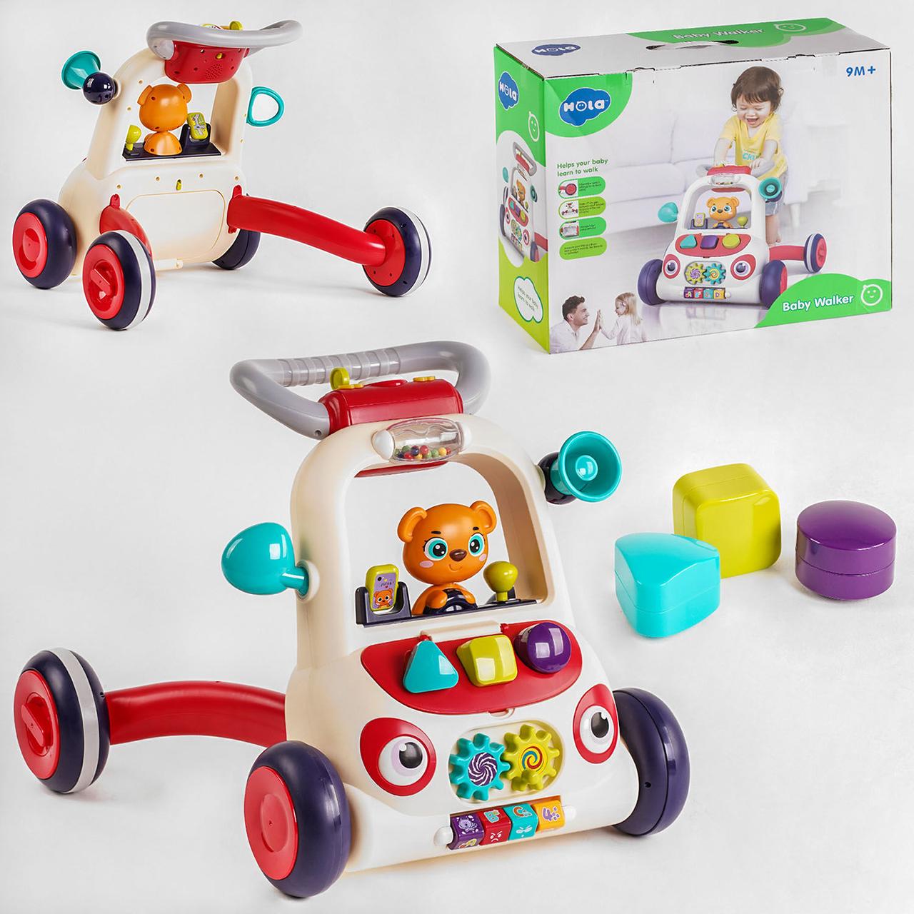 Дитяча каталка сортер Автомобіль "Hola", фото 1