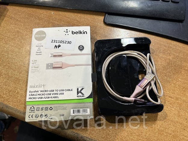 Кабель Belkin F2CU051bt04-C00 USB - Micro USB 1.2m № 231105230