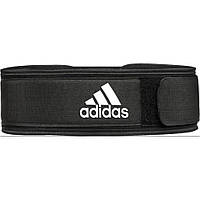 Пояс для тяжелой атлетики Essential Weightlifting Belt Adidas ADGB-12256 черный, XL, Land of Toys