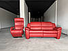Комплект автоматичних реклайнерів: диван з кріслом Карл (Німеччина), фото 7