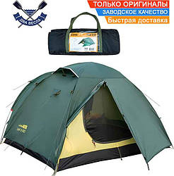 Двошаровий намет для трьох Lair 3 (V2) кемпінг намети тримісні Totem туристичний намет для відпочинку трисезонний 2 входи