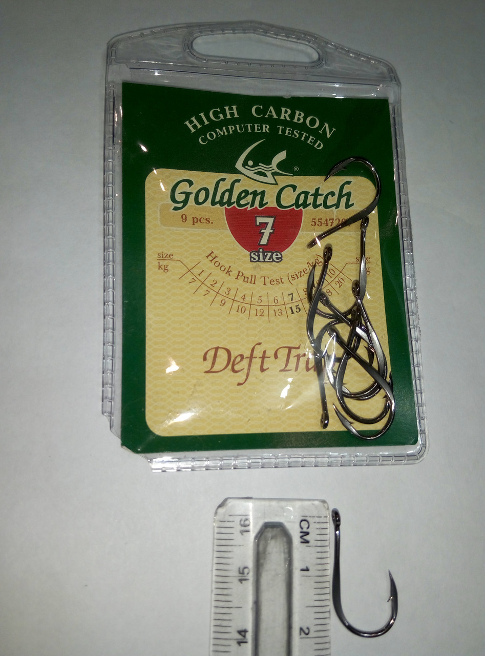 Гачки для риболовлі Golden Catch Deft Trap No7