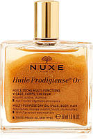 Nuxe Huile Prodigieuse Or Универсальное сухое масло для волос и тела, 50 мл