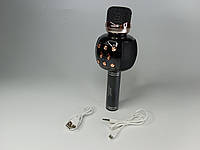 Bluetooth микрофон для караоке с изменением голоса WS-2911 черный цвет
