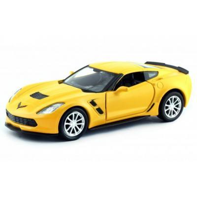 Машина Uni-Fortune CHEVROLET CORVETTE C7 жовтий (554039М(С)), фото 1
