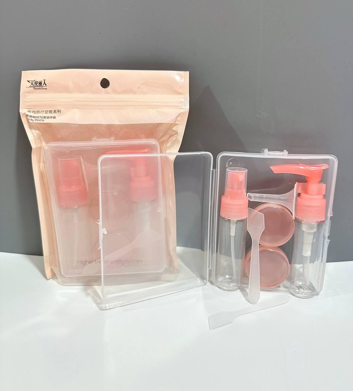 Набір дорожньої тари для рідин і кремів у контейнері