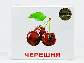 Набір карток "Вундеркінд з пелюшок - Ягоди" російська мова 19,5*16,5 см 876544-876