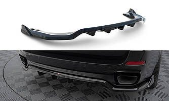 Дифузор BMW X5 F15 M Sport тюнінг обвіс спідниця елерон (V2)