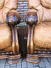 Комплект з натуральної шкіри та натурального дуба диван + 2 крісла Премі (Німеччина), фото 9