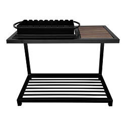 Мангал лофт на 9 шампурів на дровниці ML 9-4C Україна