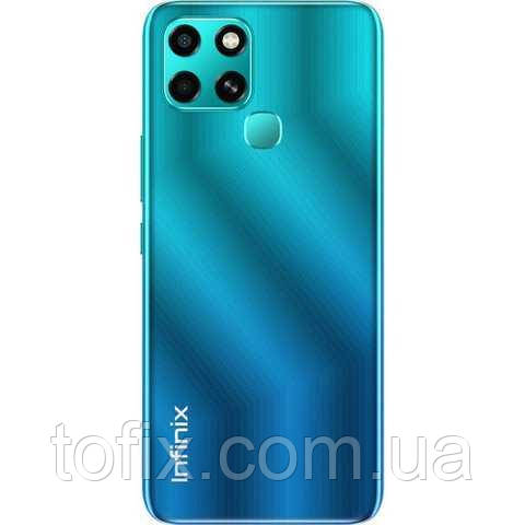 Задня панель корпусу (кришка акумулятора) Infinix Smart 6 (X6511) оригінал, Light Sea Green
