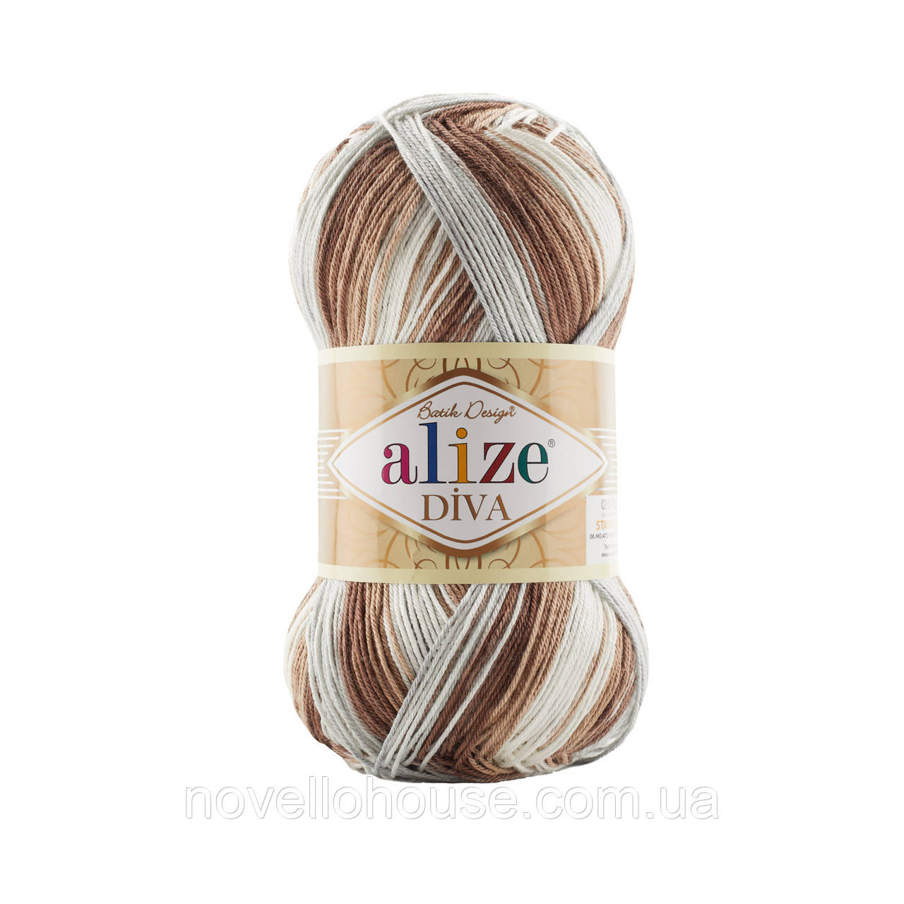 Alize DIVA BATIK (Діва Батік) № 5742 (Пряжа, нитки для в'язання)