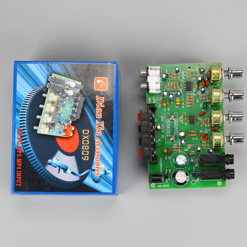 Аудио усилитель 2.0 стерео 2х40Вт 12В TDA8944 плата с входом для ...