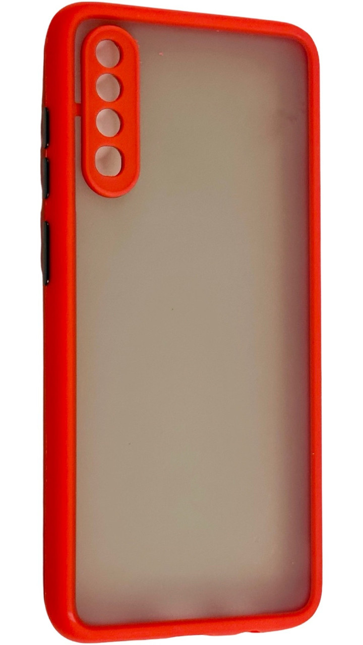TPU чохол накладка Matte Color Case для Samsung Galaxy A70 червоний