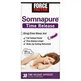 Force Factor, Somnapure, мелатонін із уповільненим вивільненням, 10 мг, 30 капсул із уповільненим вивільненням