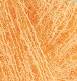 Alize KID ROYAL 50 (Кид Роял 50) № 825 оранжевый (Пряжа мохер, нитки для вязания) - фото 2 - id-p1979152806