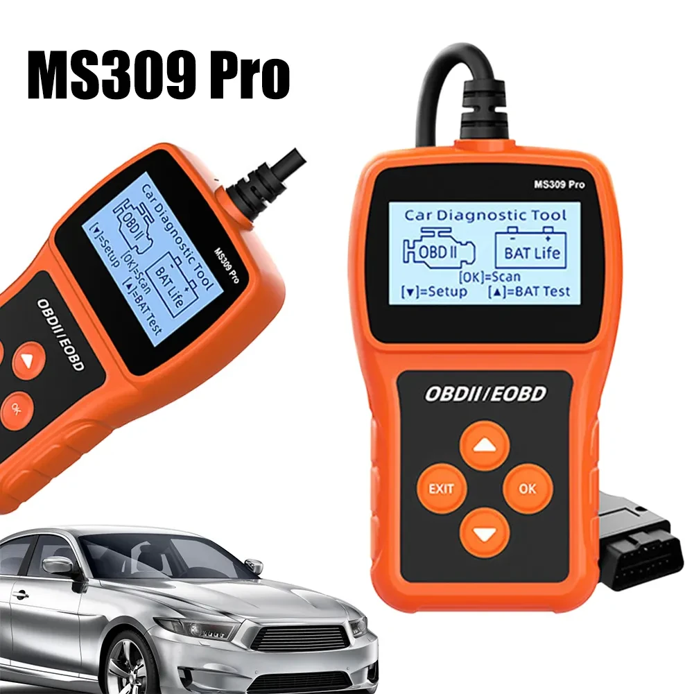 Сканер MS309PRO OBD2, диагностический инструмент, тестер аккумулятора, считыватель кодов неисправностей .Хит - фото 4 - id-p1979154957