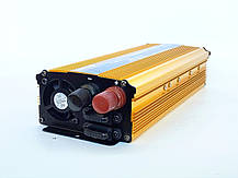 Перетворювач PowerOne Plus 12V-220 V 2000 W з вольтметром, фото 6