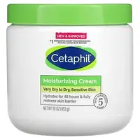 Cetaphil, Увлажняющий крем, для очень сухой и сухой, для чувствительной кожи, 453 г (16 унций) Днепр