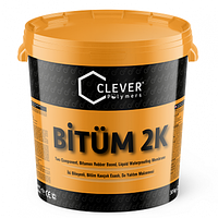 CLEVER BITUM 2K - Двухкомпонентная битумная гидроизоляция на каучуковой основе