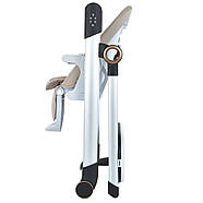 Дитячий стільчик для годування гойдалка 2в1 El Camino ME 1102 DEBUT Elegant Beige від народження до 3 років, фото 2