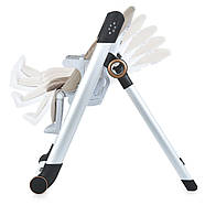 Дитячий стільчик для годування гойдалка 2в1 El Camino ME 1102 DEBUT Elegant Beige від народження до 3 років, фото 4