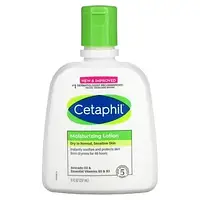 Cetaphil, зволожувальний лосьйон, для сухої та нормальної шкіри, олія авокадо та незамінні вітаміни B5 і B3, 237