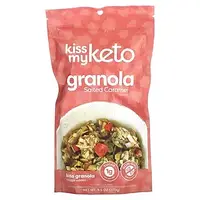 Kiss My Keto, Гранола, солона карамель, 270 г (9,5 унції) Дніпро