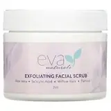 Eva Naturals, що відлущує скраб для обличчя, 2 унції