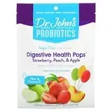 Dr. John's Healthy Sweets, Пробиотики, леденцы для здоровья пищеварительной системы, с клетчаткой и витамином