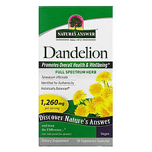 Кульбаба Nature's Answer "Dandelion" 1260 мг (90 капсул)