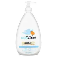 Dove, для дітей, для чутливої шкіри, гіпоалергенний лосьйон, насичене зволоження, 591 мл (20 рідк.