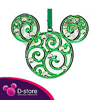 Металева ялинкова іграшка Міккі Маус - Дісней / Mickey Icon Filigree Ornament – Santa - Disney