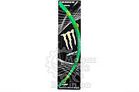 Наклейка на колесо 18 MONSTER ENERGY (зелена, світловідбивна) GJCT