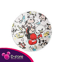 Глубокая тарелка - Микки Маус и его друзья - Дисней / Melamine Plate - Tsum Tsum - Disney