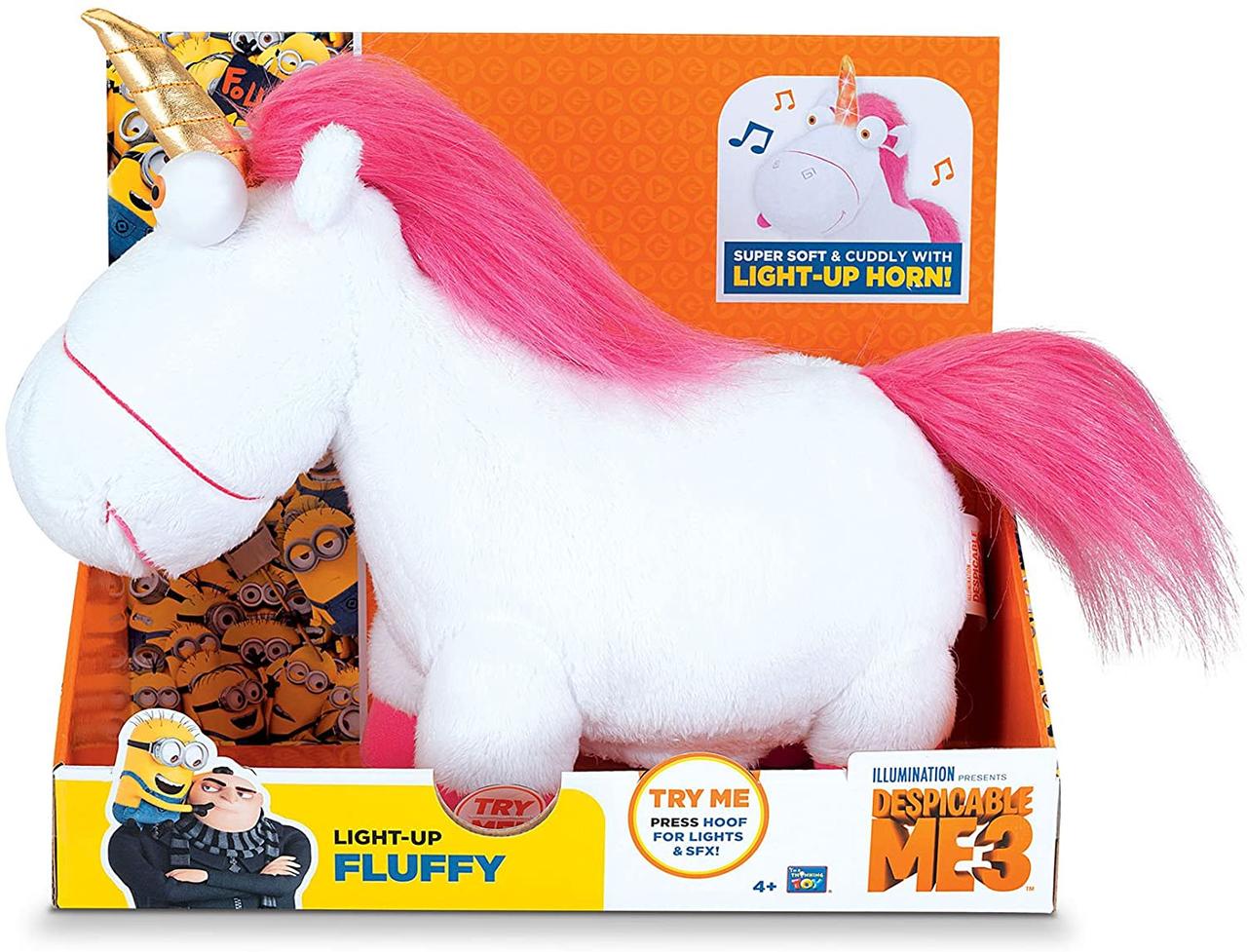 Fluffy unicorn teddy deals