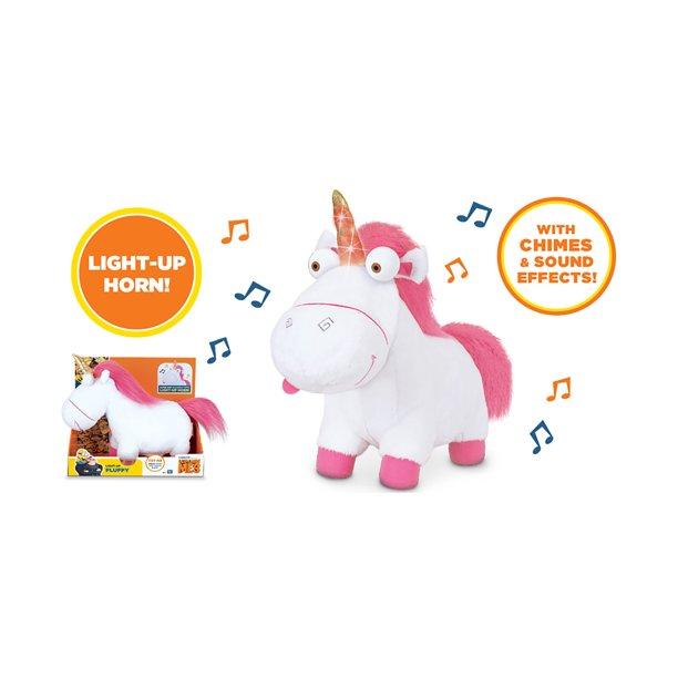 Fluffy unicorn plush deals