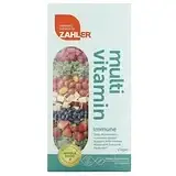 Zahler, Multivitamin Immune, ежедневная мультивитаминная добавка для укрепления иммунитета с грибом-бараном и