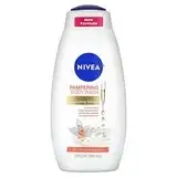 Nivea, Гель для душу, ніжна орхідея та бурштин, 591 мл (20 рідк. Унций)