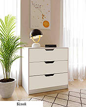Комод  в дитячу кімнату Teenager  корпус білий/білий Viorina-Deko