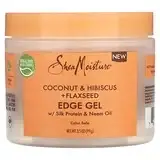 SheaMoisture, Edge Gel, кокос, гибискус и льняное семя, 99 г (3,5 унции) Днепр