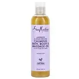 SheaMoisture, Успокаивающее масло для ванн, массажное масло для тела, для нежной кожи, лаванда и дикая Днепр