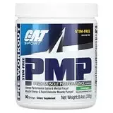 GAT, PMP, предтренировочный комплекс, для максимальной производительности мышц, зеленое яблоко, 238 г (8,4