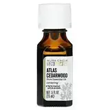 Aura Cacia, Чистое эфирное масло, атласский кедр, 15 мл (0,5 жидк. Унции) в Украине