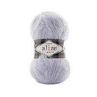 Alize MOHAIR CLASSIC NEW (Мохер Класік) № 224 блідо-ліловий (Пряжа мохер, нитки для в'язання)