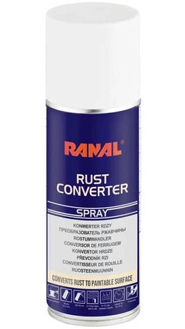 Перетворювач іржі та епоксидний грунт Ranal 2 в 1 Rust Converter 200 мл, фото 1