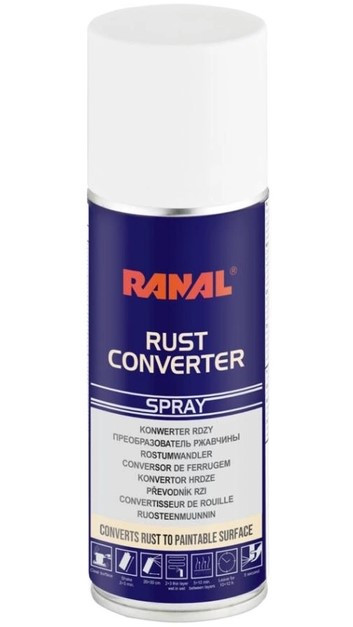 Перетворювач іржі та епоксидний грунт Ranal 2 в 1 Rust Converter 200 мл