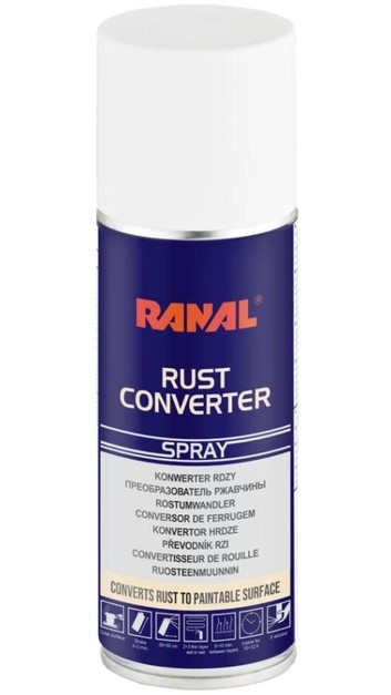 Преобразователь ржавчины Ranal Rust Converter Spray аэрозоль 200мл - фото 1 - id-p1979176836