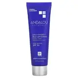 Andalou Naturals, Daily Shade + лосьйон для обличчя, захист від синього світла, SPF 30, глибоке зволоження, 80 мл